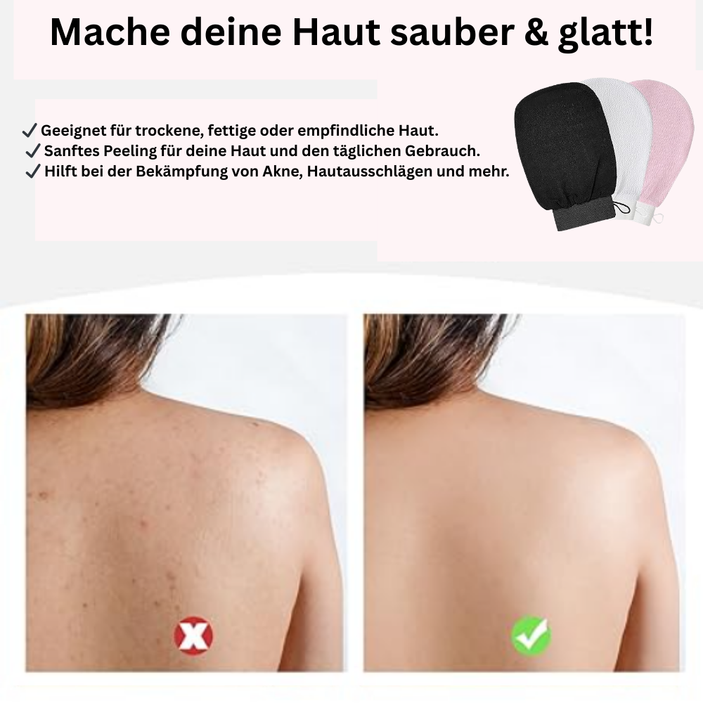 peeling handschuh gesicht Removely Peelinghandschuh