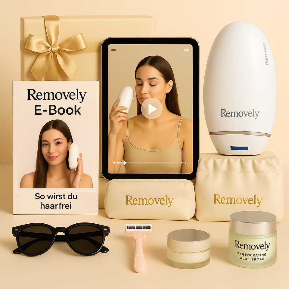 Removely IPL 5+ Haarfrei Bundle