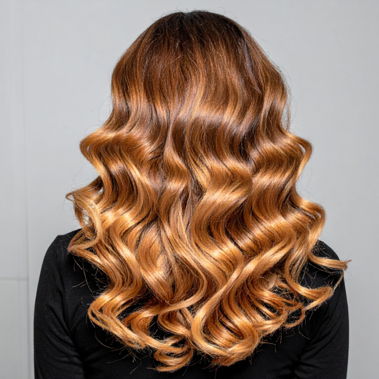 Wave Ergebnis mit dem Removely Hairstyler